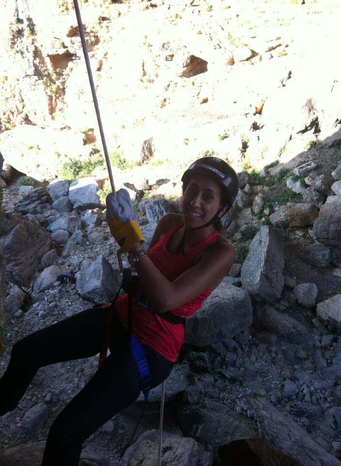 Rock Climbing- Carolyn